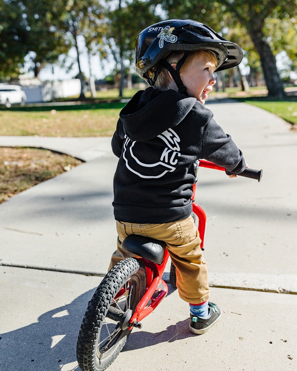 California Kids Collection | CKC Logo Hoodie - Toddler - Black | Eco-Friendly, Sustainable Kids Apparel