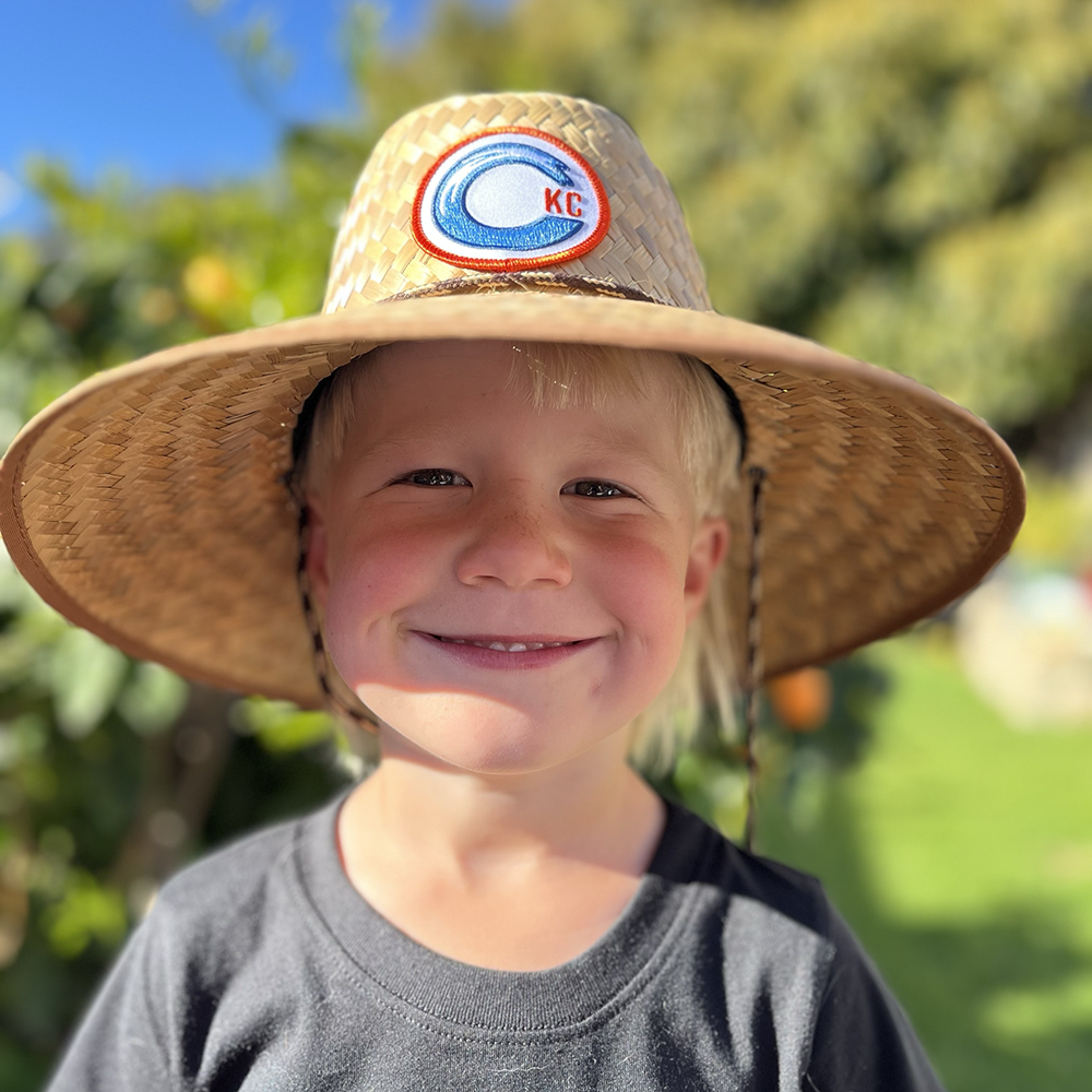 California Kids Collection | Straw Hat | Eco-Friendly, Sustainable Kids Apparel