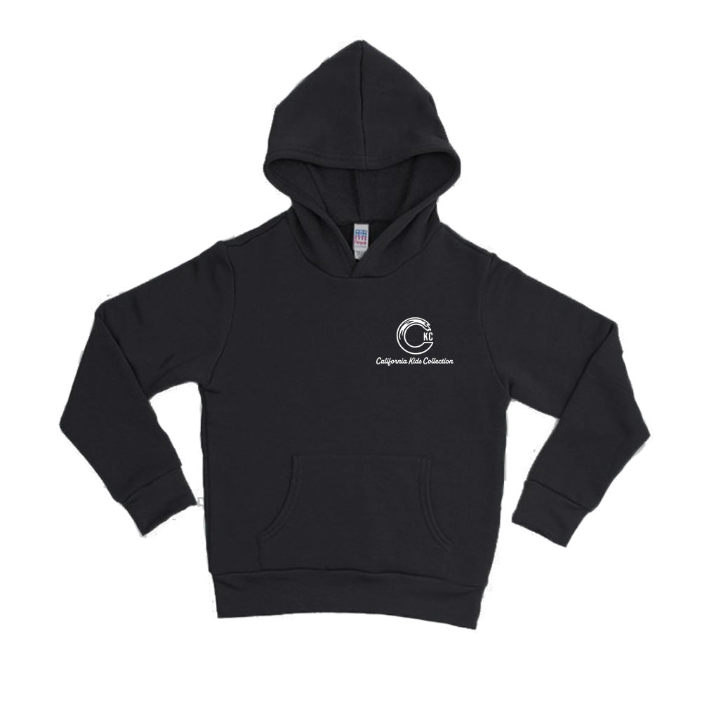 California Kids Collection | CKC Logo Hoodie - Toddler - Black | Eco-Friendly, Sustainable Kids Apparel