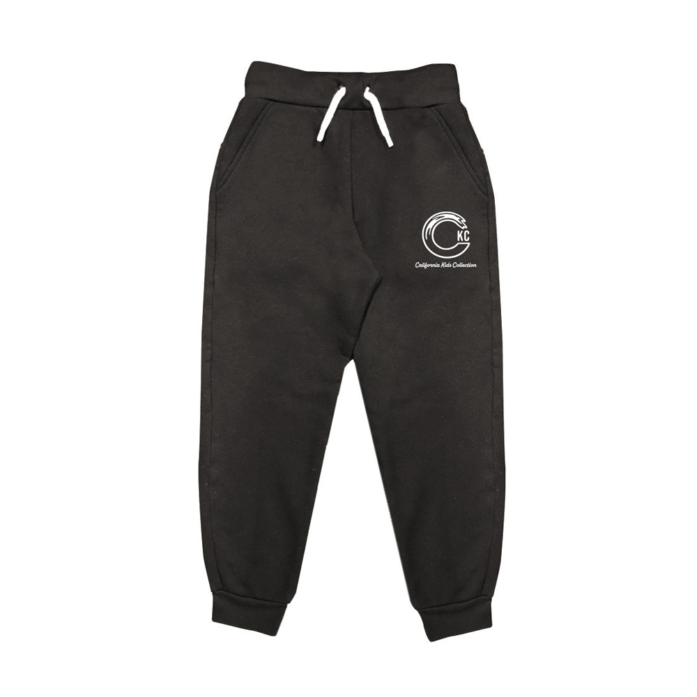 California Kids Collection | Jogger Pants - Youth - Black | Eco-Friendly, Sustainable Kids Apparel