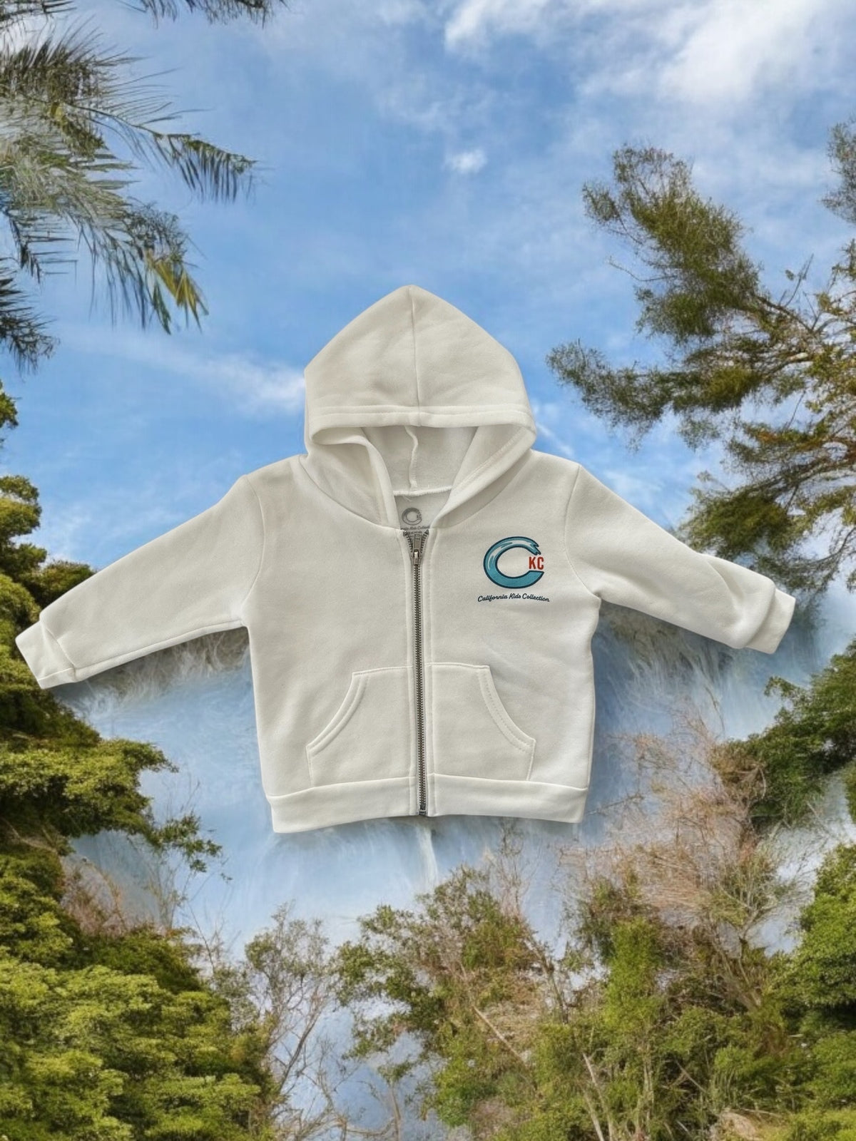 The CKC "Ultra-Soft" White Hoodie | Baby