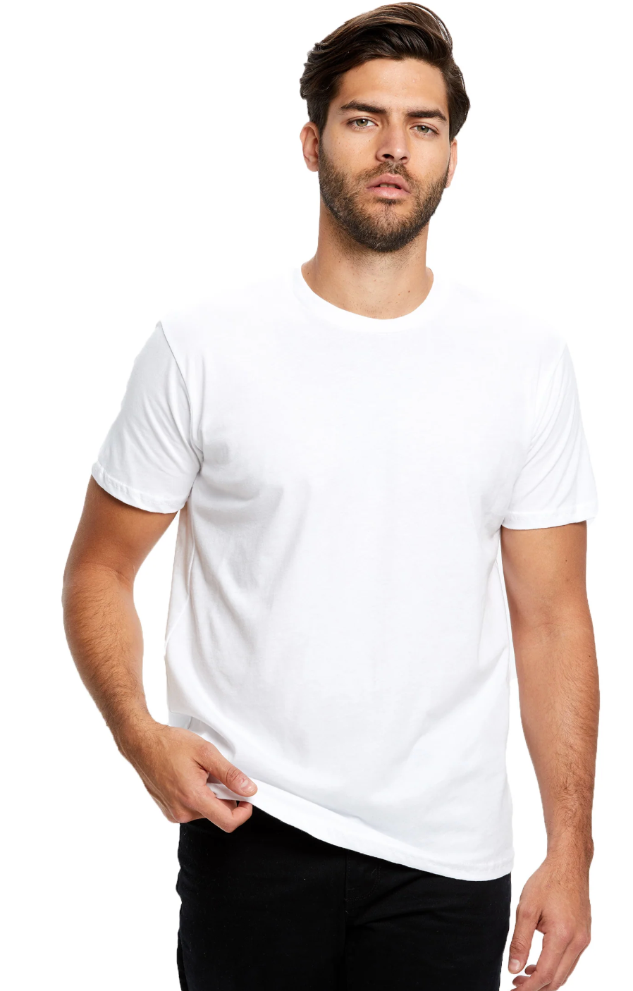 White Organic Cotton Tee - Men/Unisex