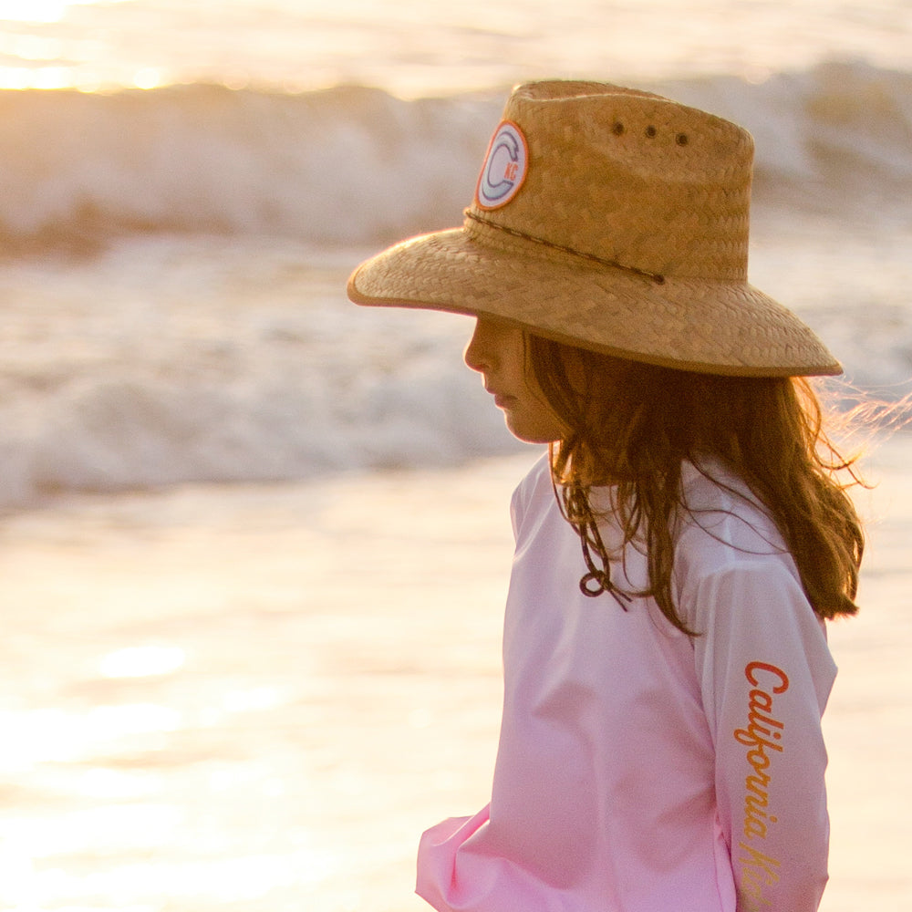 California Kids Collection | Straw Hat | Eco-Friendly, Sustainable Kids Apparel