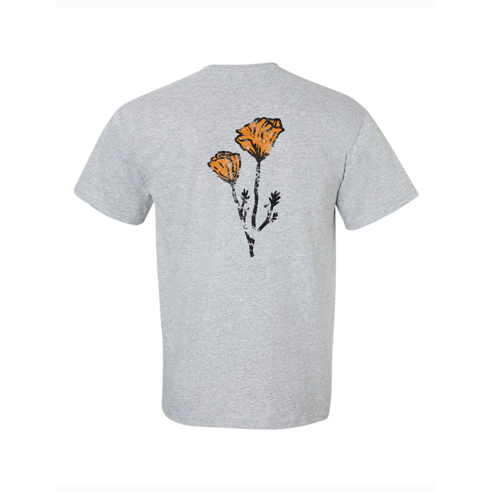 California Kids Collection | The Poppy - Teen - Heather Grey | Eco-Friendly, Sustainable Kids Apparel